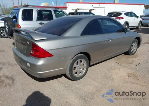 2003 Honda Civic Ex z USA, uszkodzony, nr VIN 1HGEM22963L038449